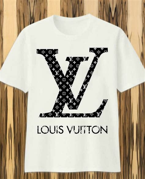 louis vuitton men's logo shirt